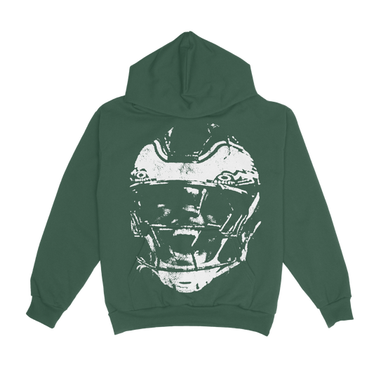 LIMITED IDGAF HOODY - MIDNIGHT GREEN